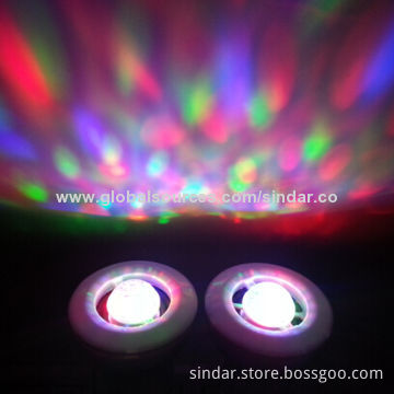 LED Melody wireless RGB led lamp bluetooth speaker with CE and RoHs